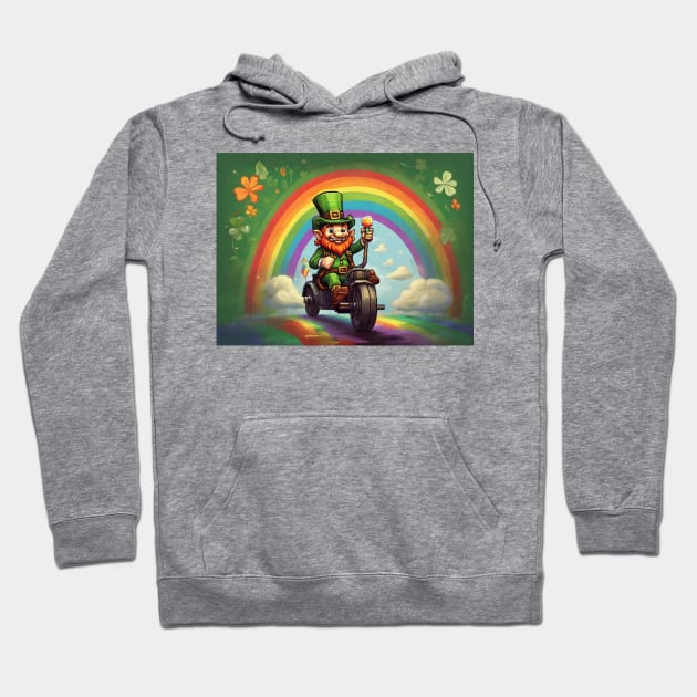 Shamrocks & Shenanigans: Unleash Your Inner Leprechaun Hoodie by benzshope